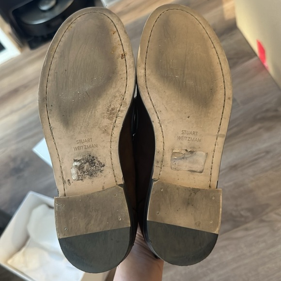 Stuart Weitzman brown loafers - Picture 2 of 3